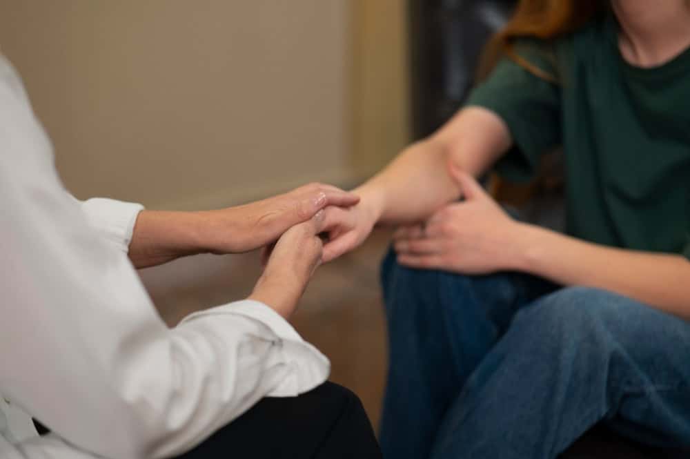Young man participating in relapse prevention therapy in Easton, MA.