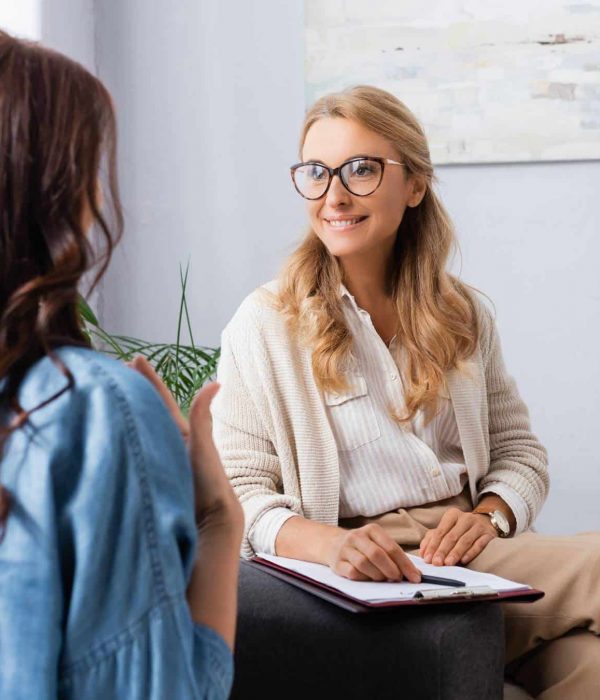 Individual therapy session focused on PTSD treatment in Massachusetts.