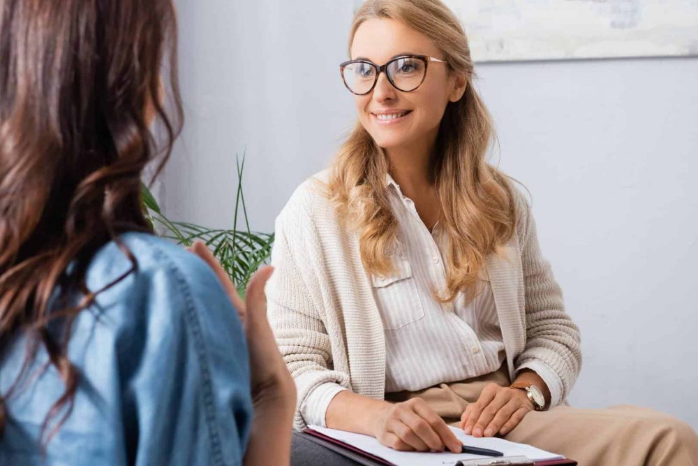Trauma counseling in MA Young woman in Trauma counseling in MA at Rebuilding Recovery Center.